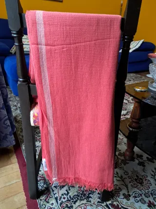 Pañuelo Indi & Cold Coral y Azul