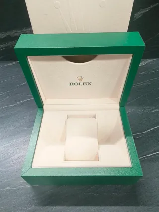 Caja Reloj Rolex Oyster Verde, impecable