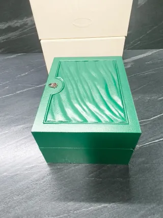 Caja Reloj Rolex Oyster Verde, impecable