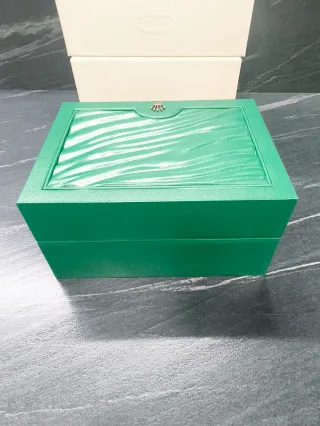 Caja Reloj Rolex Oyster Verde, impecable
