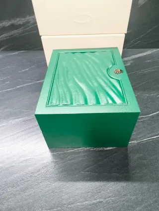 Caja Reloj Rolex Oyster Verde, impecable
