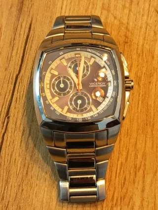 Reloj Viceroy Cronógrafo Dorado y Plateado