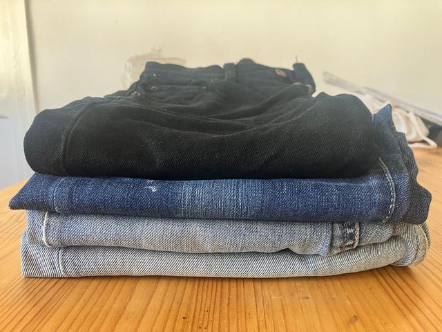 Vaqueros Levi's Strauss 38 anchos baggy