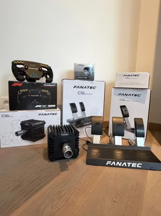 Fanatec CSL DD + F1 Esport V2 + Pedales CSL