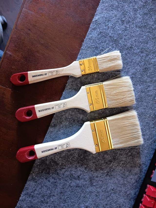 3 pennelli Parkside