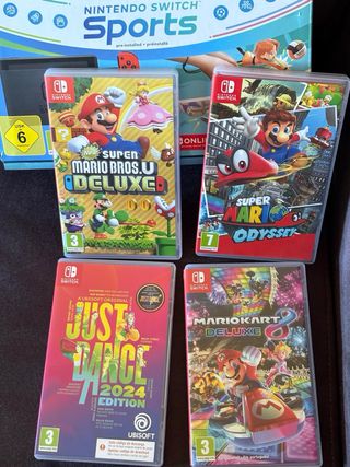 Nintendo Switch + Giochi + Accessori