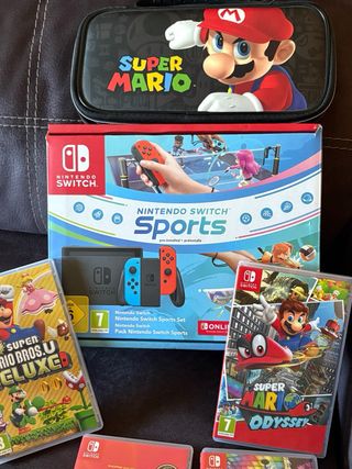 Nintendo Switch + Giochi + Accessori