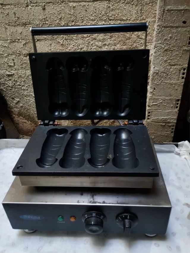Gofrera erótica para hacer gofres divertidos