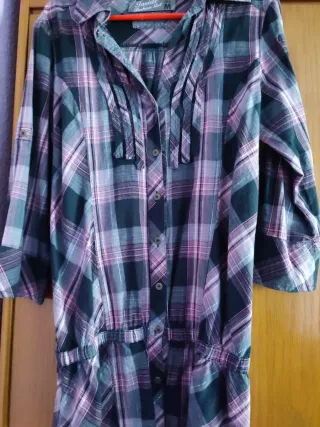 Camisa Inside cuadros talla M