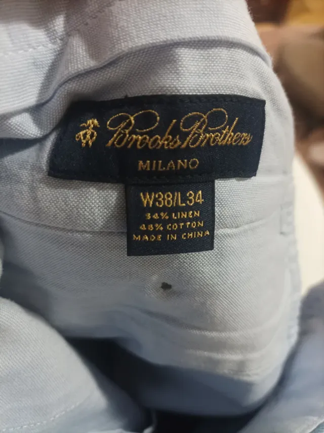 Pantalón azul Brooks Brothers