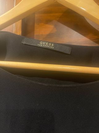 Vestido Guess Negro Talla S Nuevo