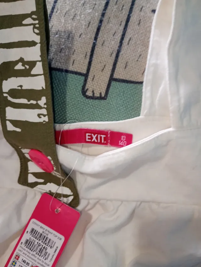 Camiseta niña blanca sin estrenar