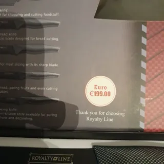 Set Coltelli Royalty Line 5 Pezzi