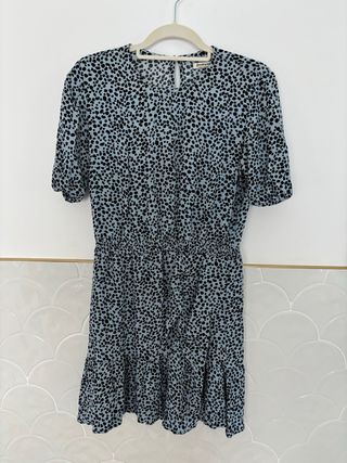 Vestido mini estampado Stradivarius
