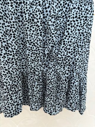 Vestido mini estampado Stradivarius