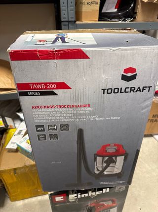 Aspirador industrial sin batería