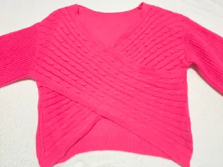 Jersey cruzado fucsia talla XXL