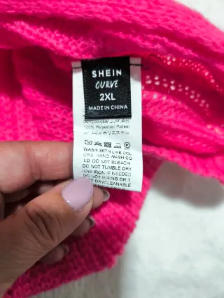 Jersey cruzado fucsia talla XXL