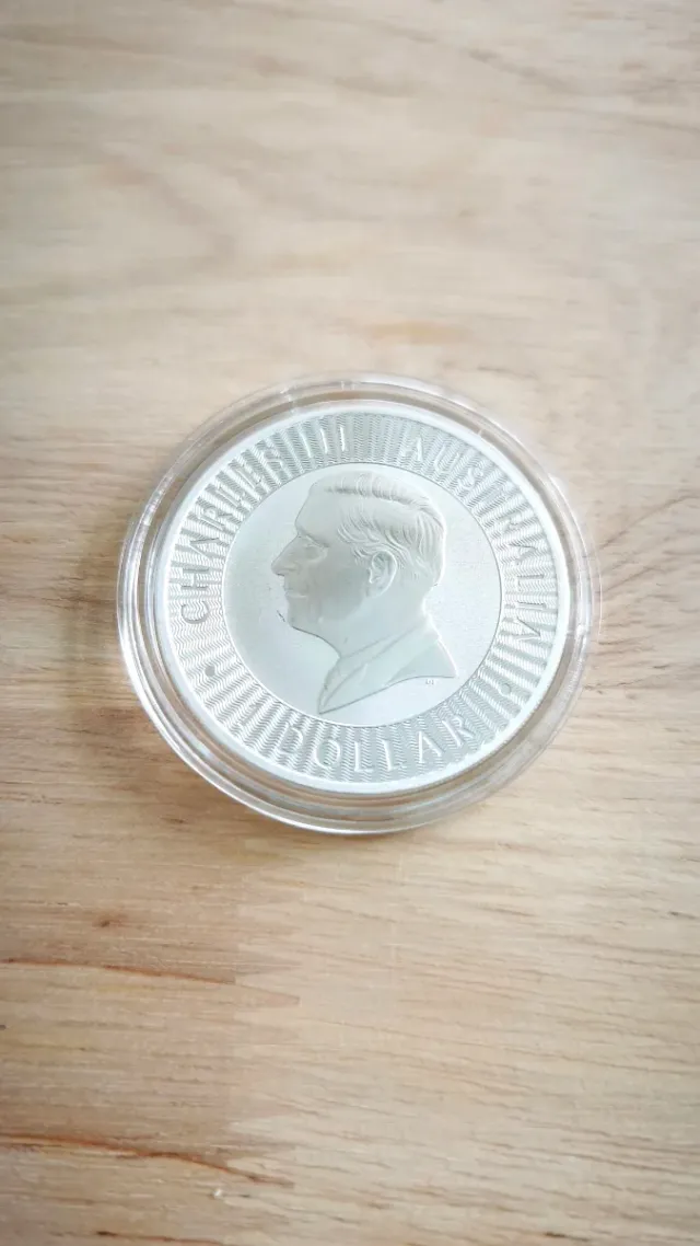 Moneda Plata 9999 1 Oz Canguro 2025