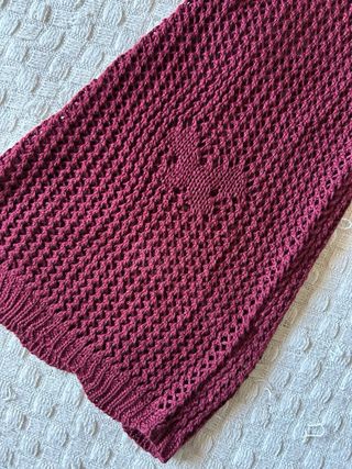 Cárdigan Cider punto lazo corazón