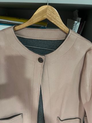 Giacchetta in pelle pesca