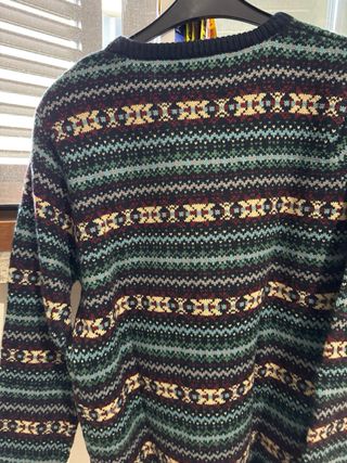 Maglione Pull&Bear fantasia geometrica taglia M