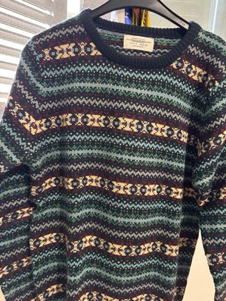 Maglione Pull&Bear fantasia geometrica taglia M