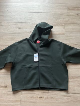 Felpa Nike Verde con Cappuccio