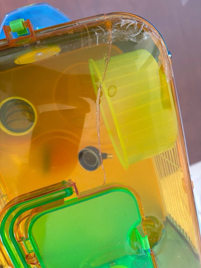 ARQUIVET Jaula hamst Gran Canaria Naranja 3 Pisos