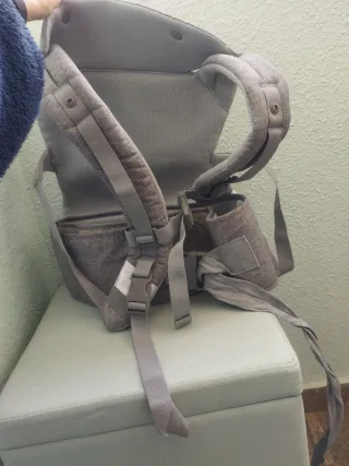 Portabebés ergonómico Lictin gris oscuro