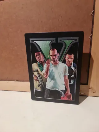 GTA V Xbox 360 caja metalica