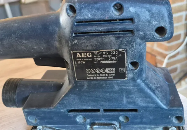 Lijadora Orbital AEG VS 230