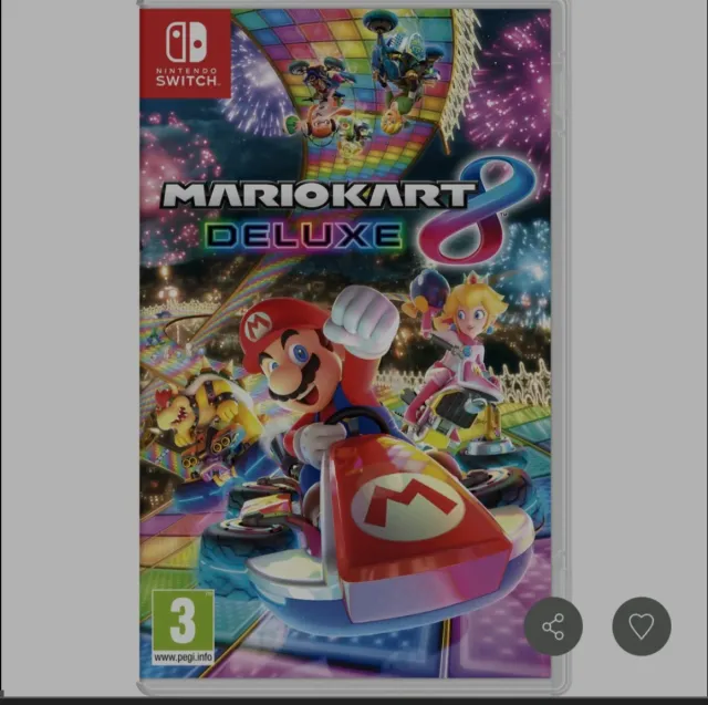 Juego Nintendo Switch Mario Kart 8 Deluxe