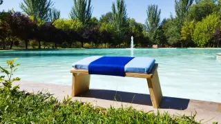 Banco de meditación