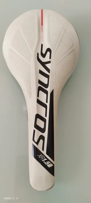 Sillín Bicicleta Syncros XR1.5 Blanco