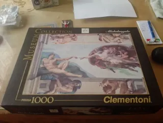 Puzzle 1000 piezas La Creación de Adán