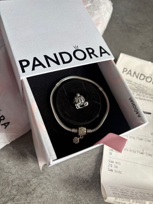 Pulsera Original Pandora Plata S925 17cm