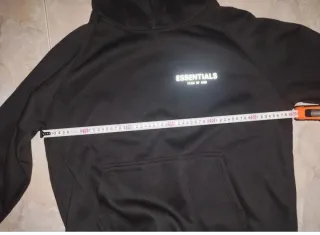 Sudadera Fear of God Essentials Negra Talla M