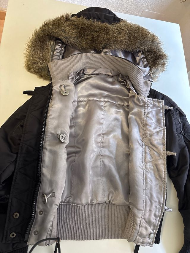 Chaqueta Negra Mujer Talla S