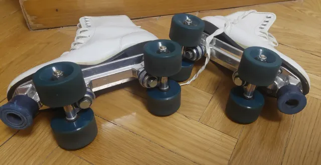 Patines 4 Ruedas Rox Blancos Talla 39 1/2