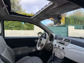 FIAT 500 automático, techo solar practicable.