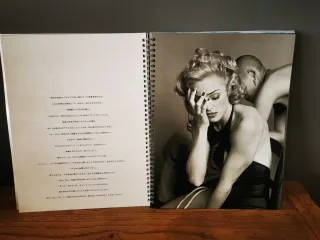 Madonna Sex book Japan con promo cd y cómic