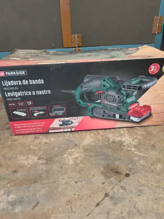 Lijadora de banda Parkside PBSD 600 A1
