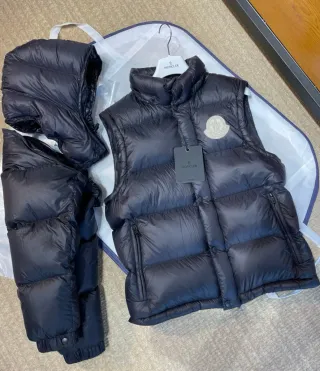 Chaqueta Invierno Moncler Negra Talla M,