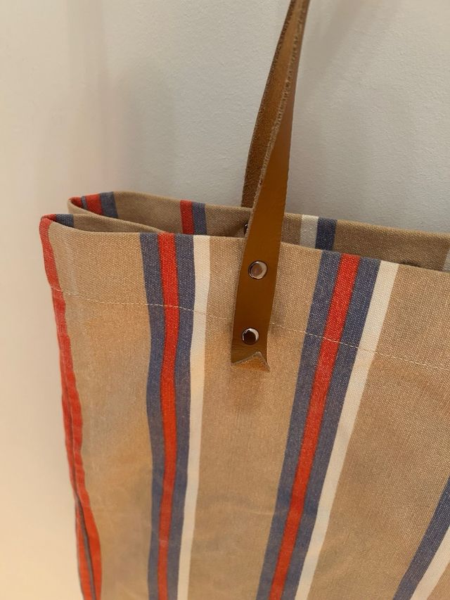 Bolso grande El Corte Inglés rayas