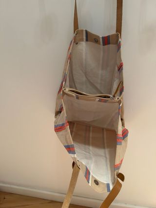 Bolso grande El Corte Inglés rayas