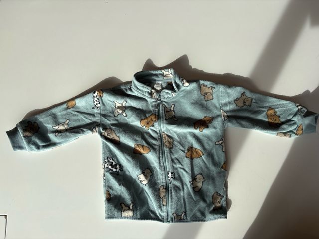 Sudadera polar H&M infantil perros