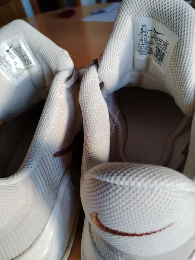 Botines Nike Air Max Mujer Rosa Blanco