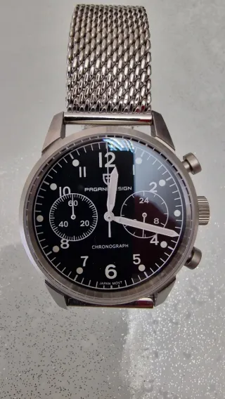 Orologio Pagani Design Cronografo Nero