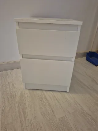 Comodino bianco Ikea